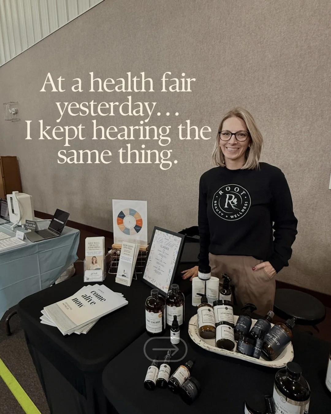 You&rsquo;re not failing at wellness.  I sit with women every week who are doing so much right&hellip; trying to eat well, move their bodies, stay consistent. 
And still feeling stuck. 
Not because they&rsquo;re doing it wrong but because no one ever