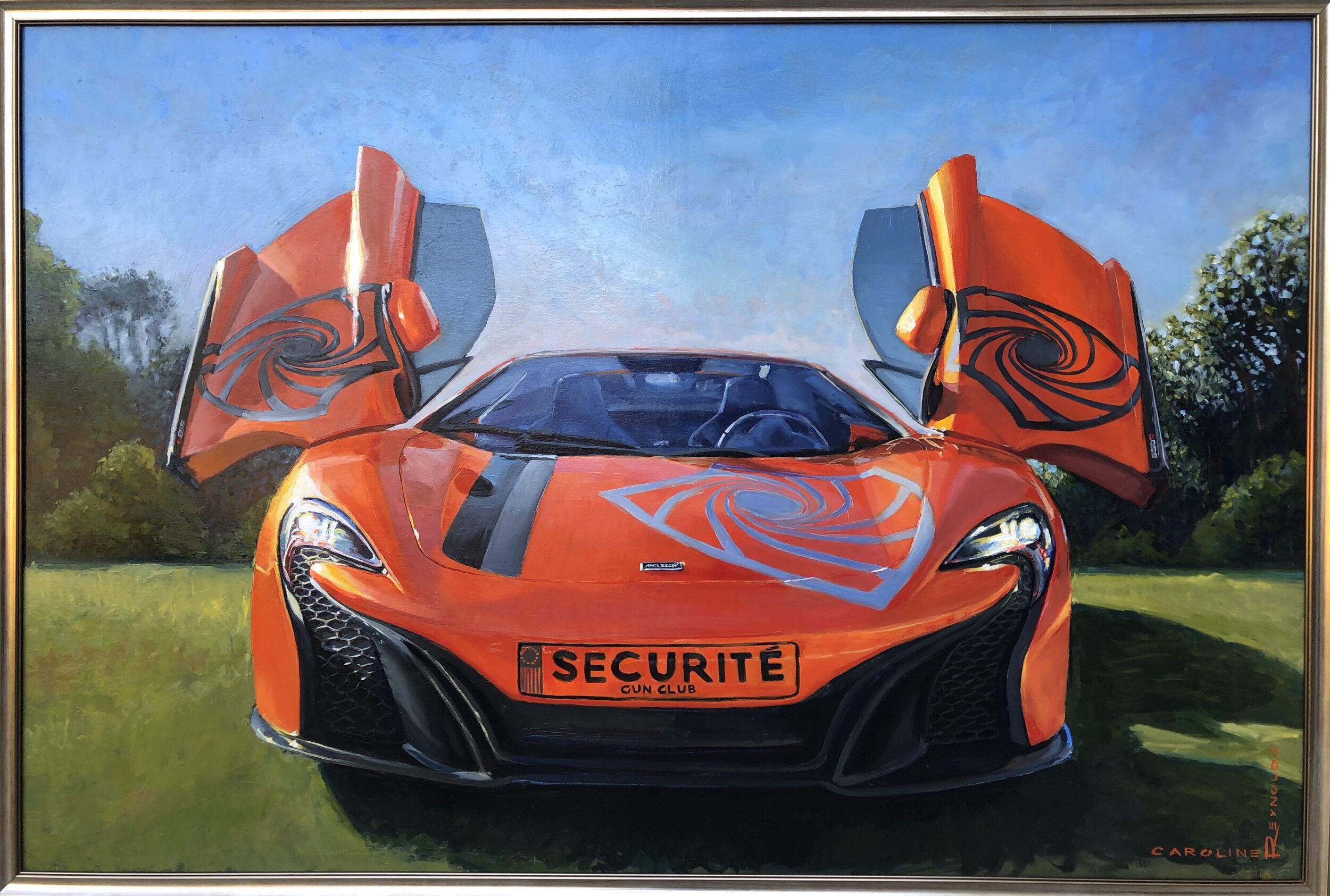 🔴 “Winged Victory”  | 32” x 48” | Oil on Panel