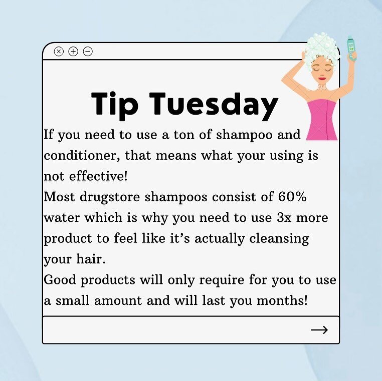 Invest in your hair. It is the crown you never take off! 💆🏼&zwj;♀️
. 
.
 #tiptuesday #haircare #haircaretips #shampoo #condition #centralofattention