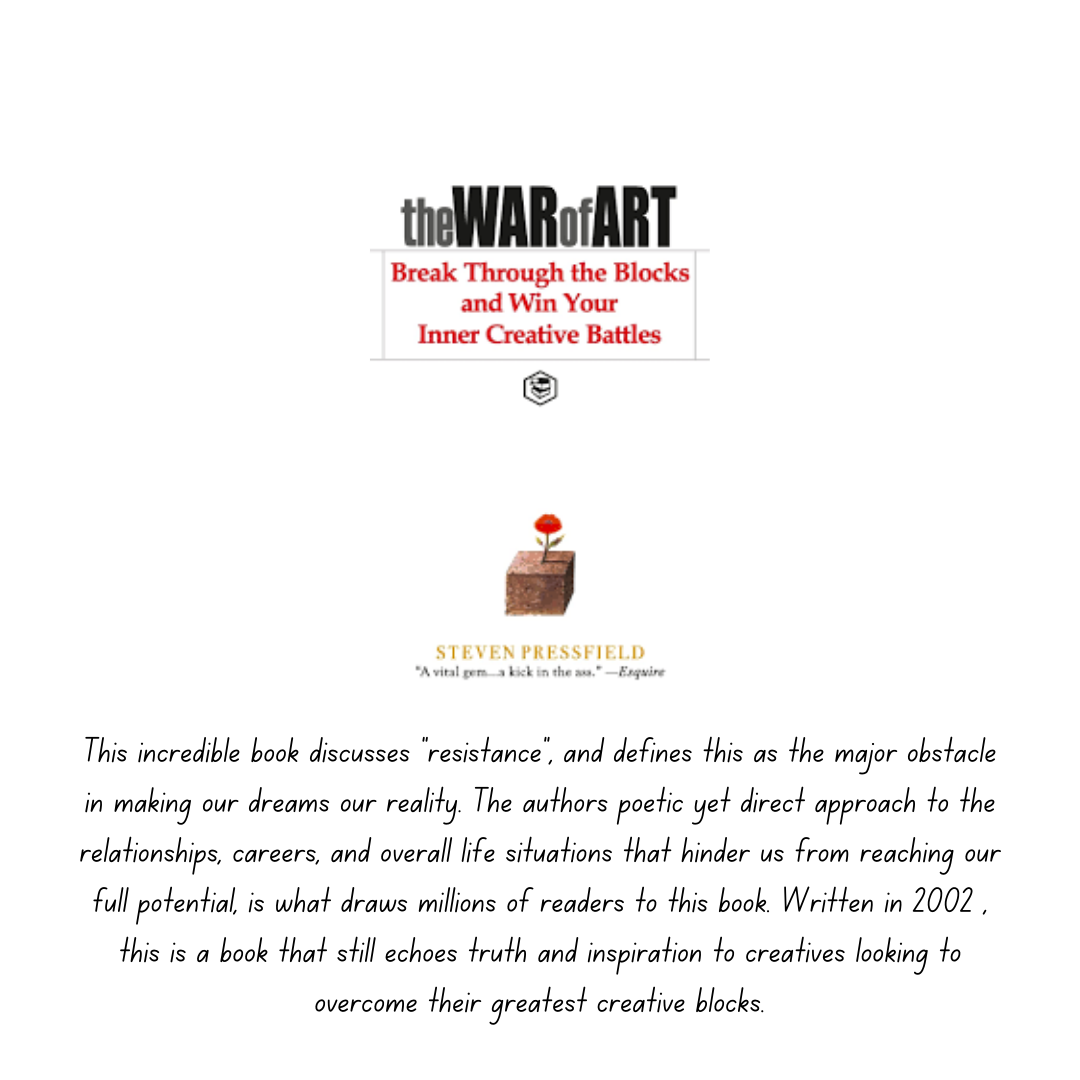 The War of Art: Break Through The Blocks and Win Your Inner Creative Battle - Steven Pressfield