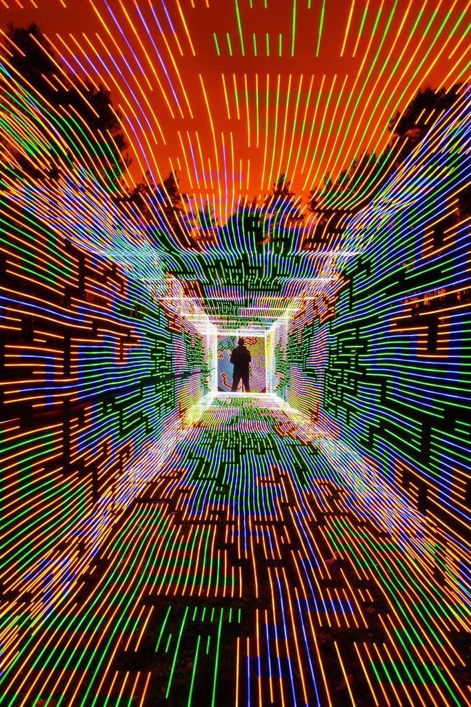 digital overstimulation concept illustration