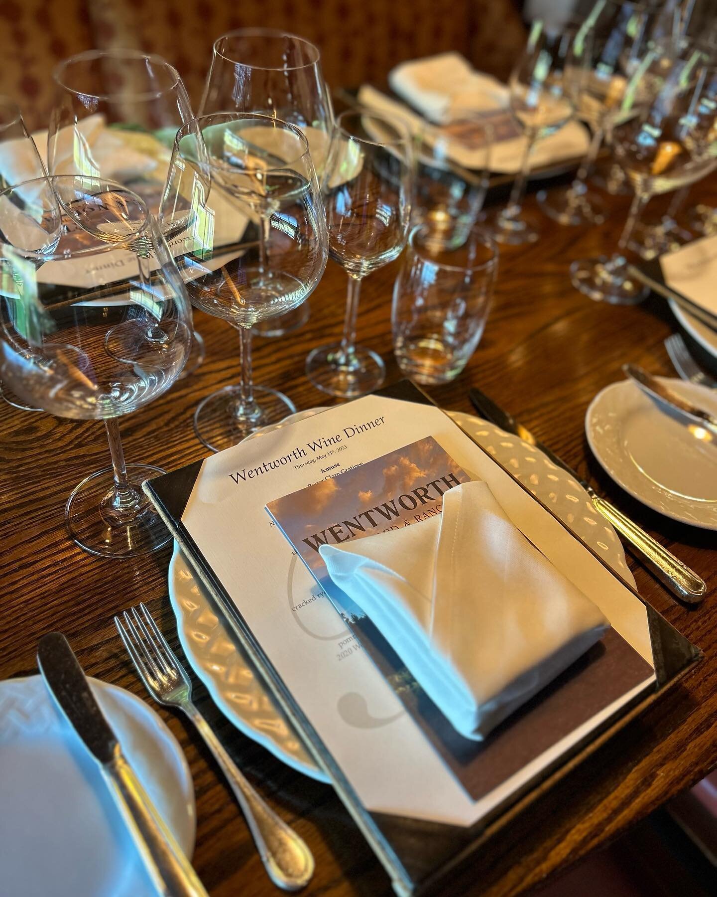 Last night&rsquo;s Winemaker Dinner @thepluckemininn was a great time. Excellent food, great questions from the guests and our 🍷 lineup  of Pinot Noir and Chardonnay shined with the pairing menu. Thanks to all who attended and a special thanks to @b