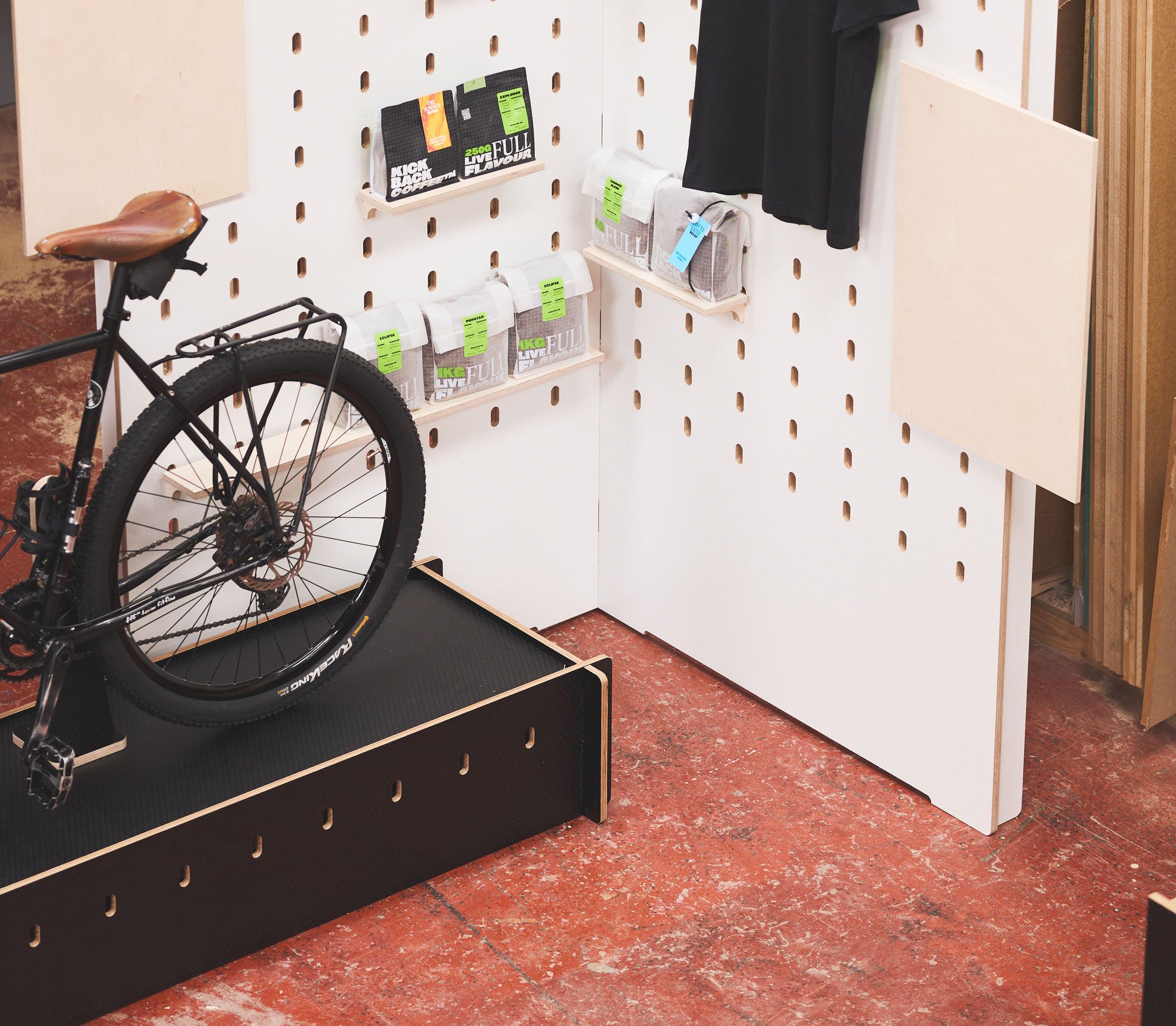 Kickback Coffee exhibition stand