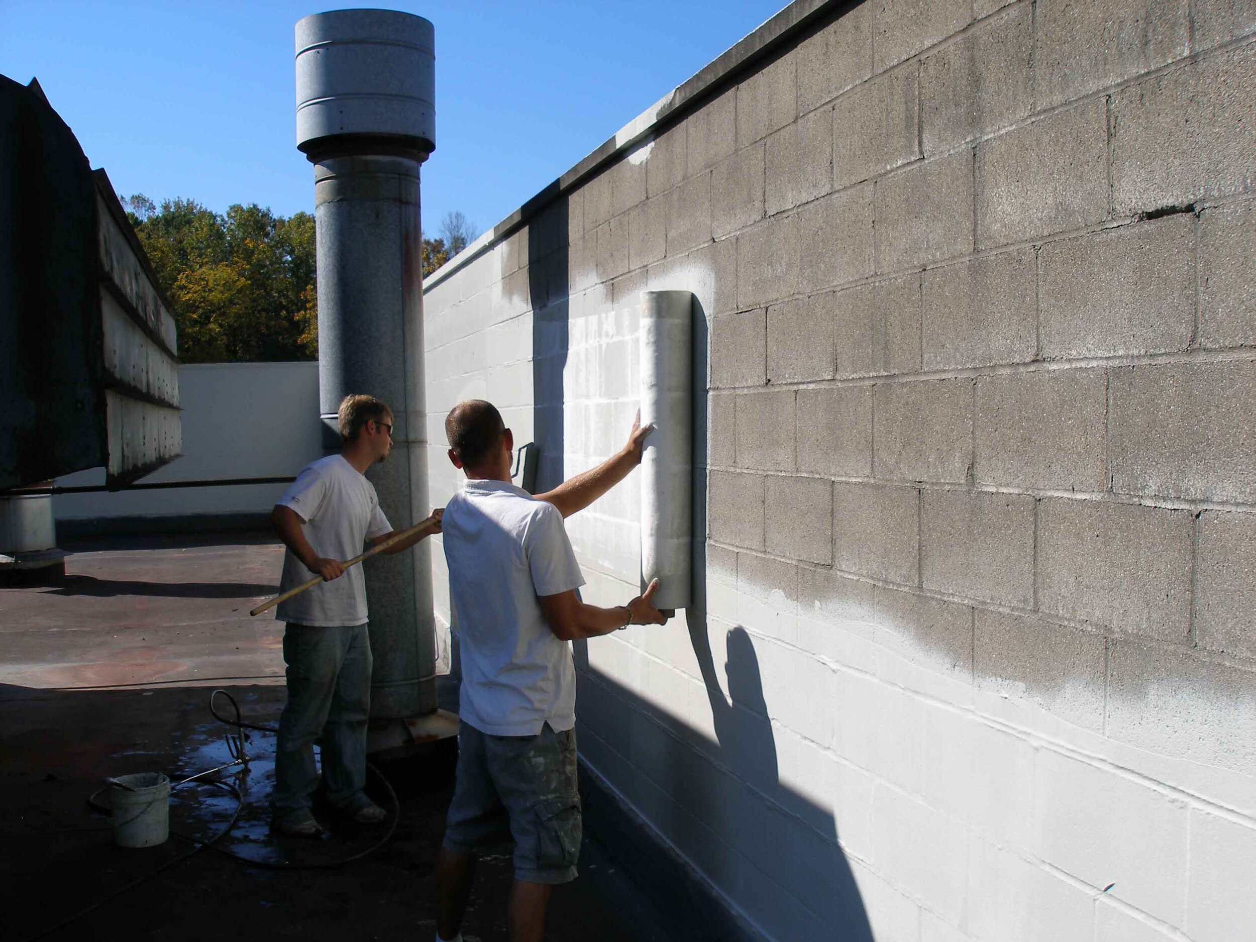 Commercial Exterior Wall Coating