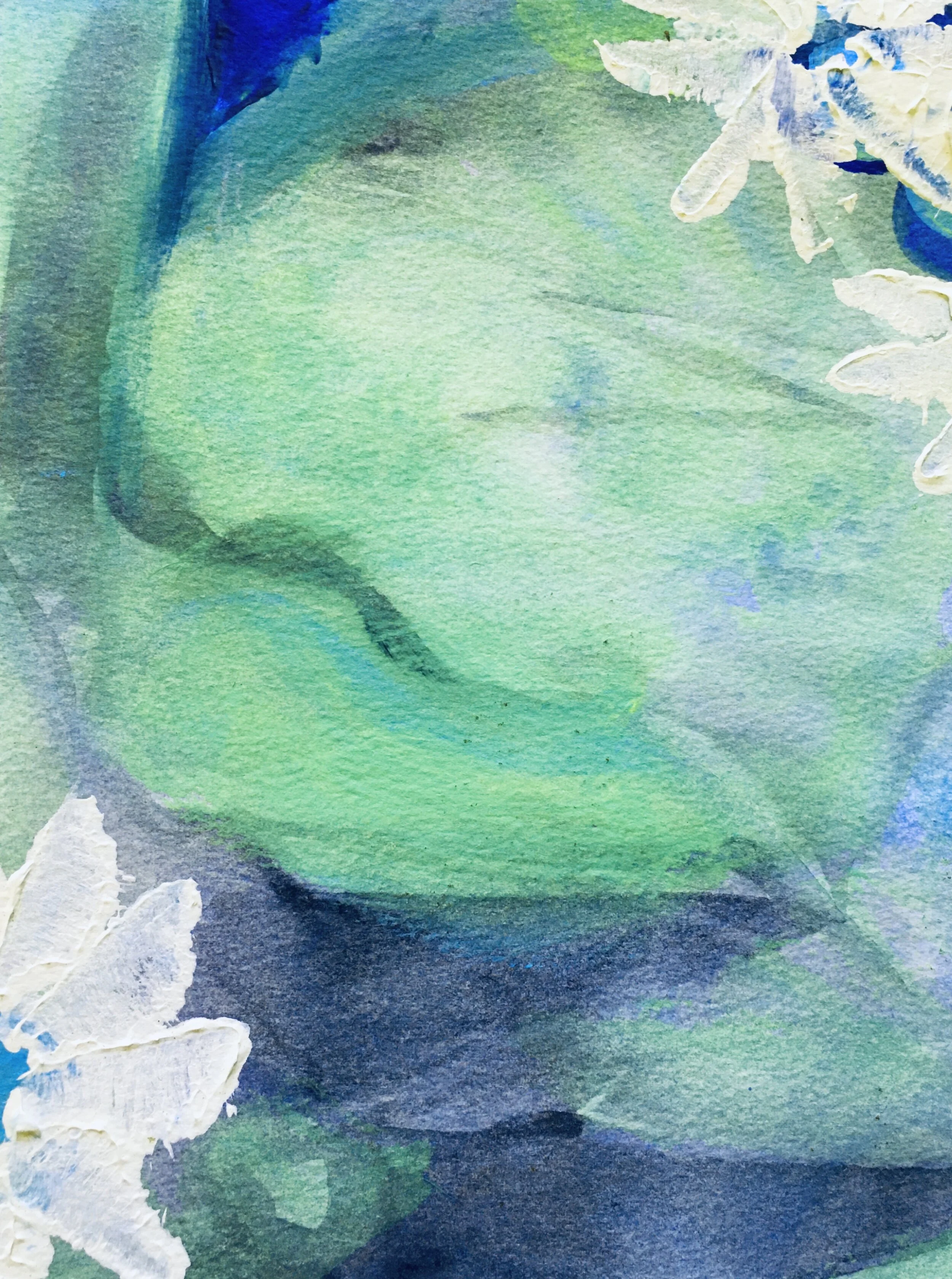 Leaf Pond - Acrylic