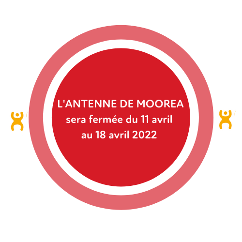Fermeture de l'antenne de Moorea du 11 avril au 18 avril 2022