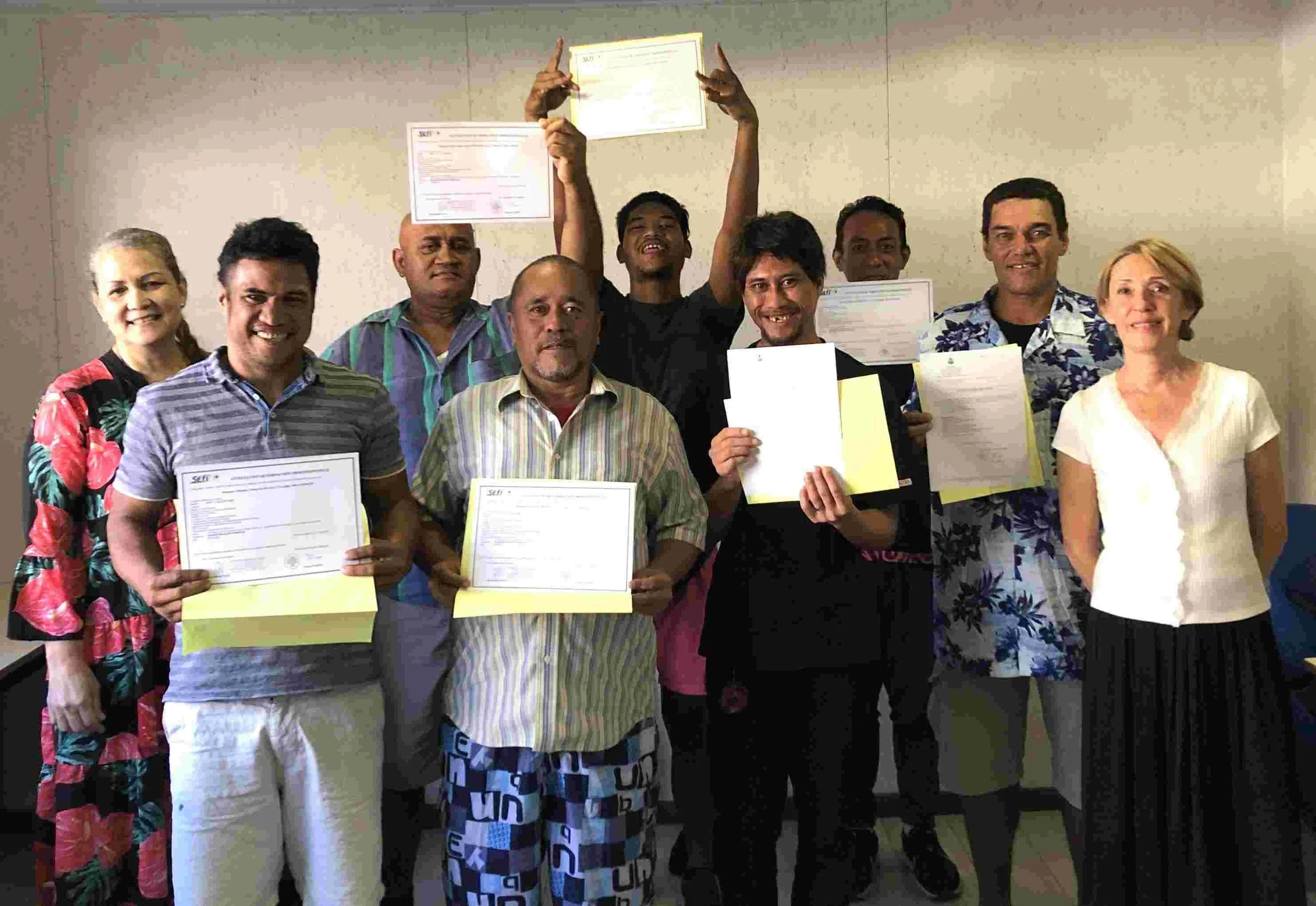 Félicitations aux 7 stagiaires de la formation EPIP 1 SDF hommes qui s'est déroulée du 12/02/2024 au 31/05/2024
