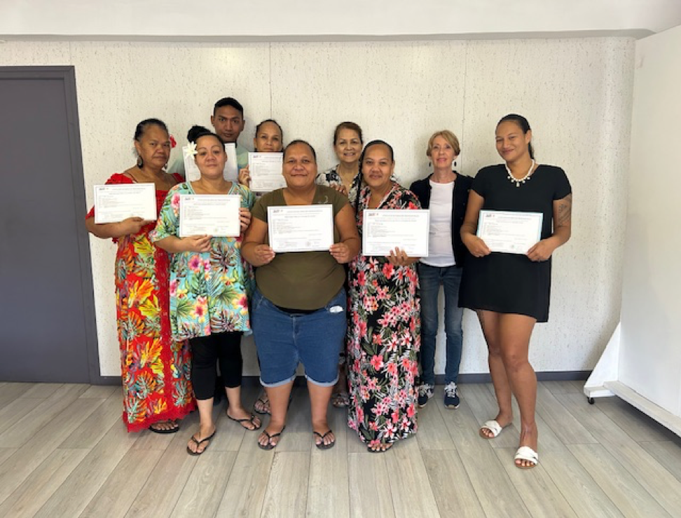 Clôture de la formation EPIP1 à Papeete