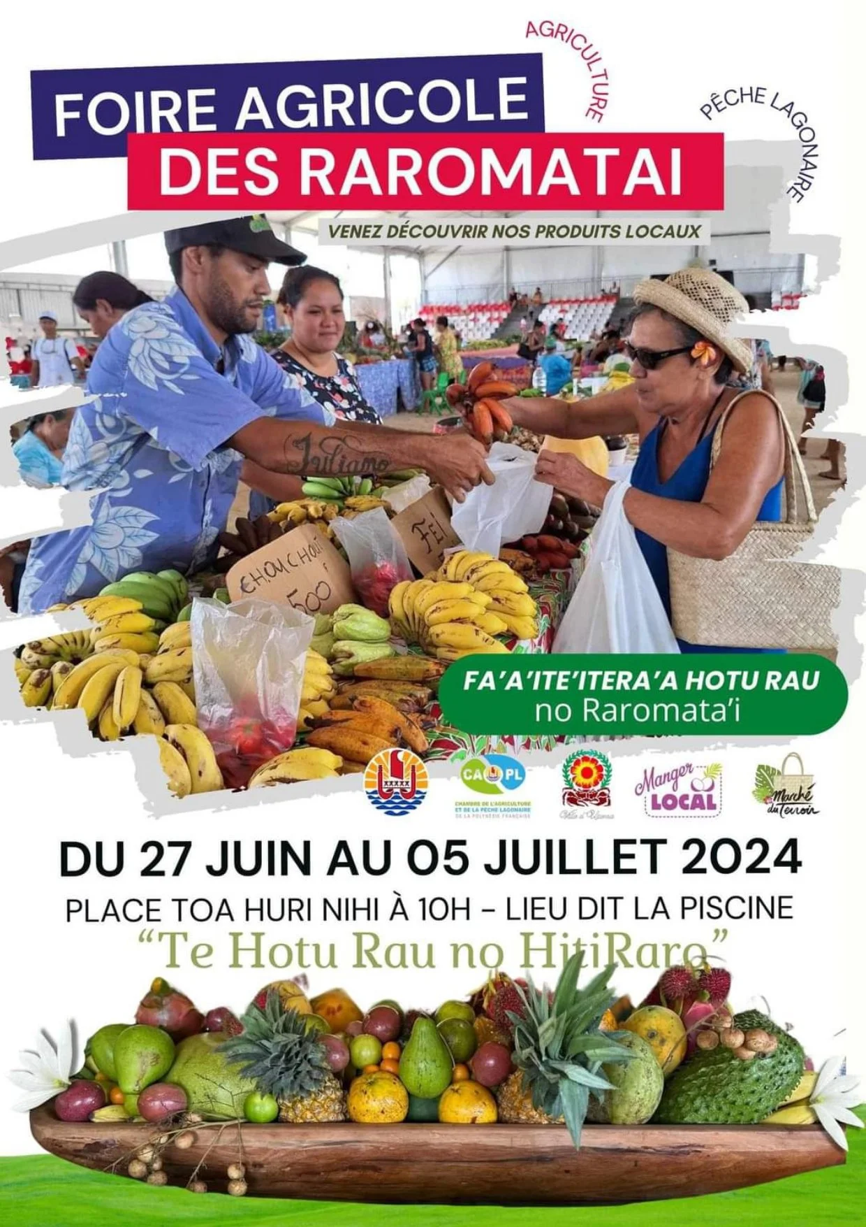 Le SEFI présent à la 1ère foire agricole des Raromatai