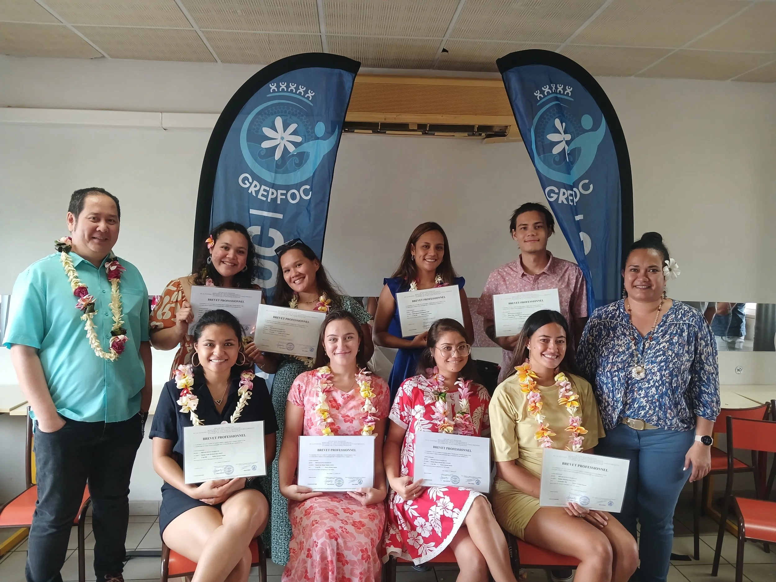 Remise des diplômes du brevet professionnel de préparateurs en pharmacie