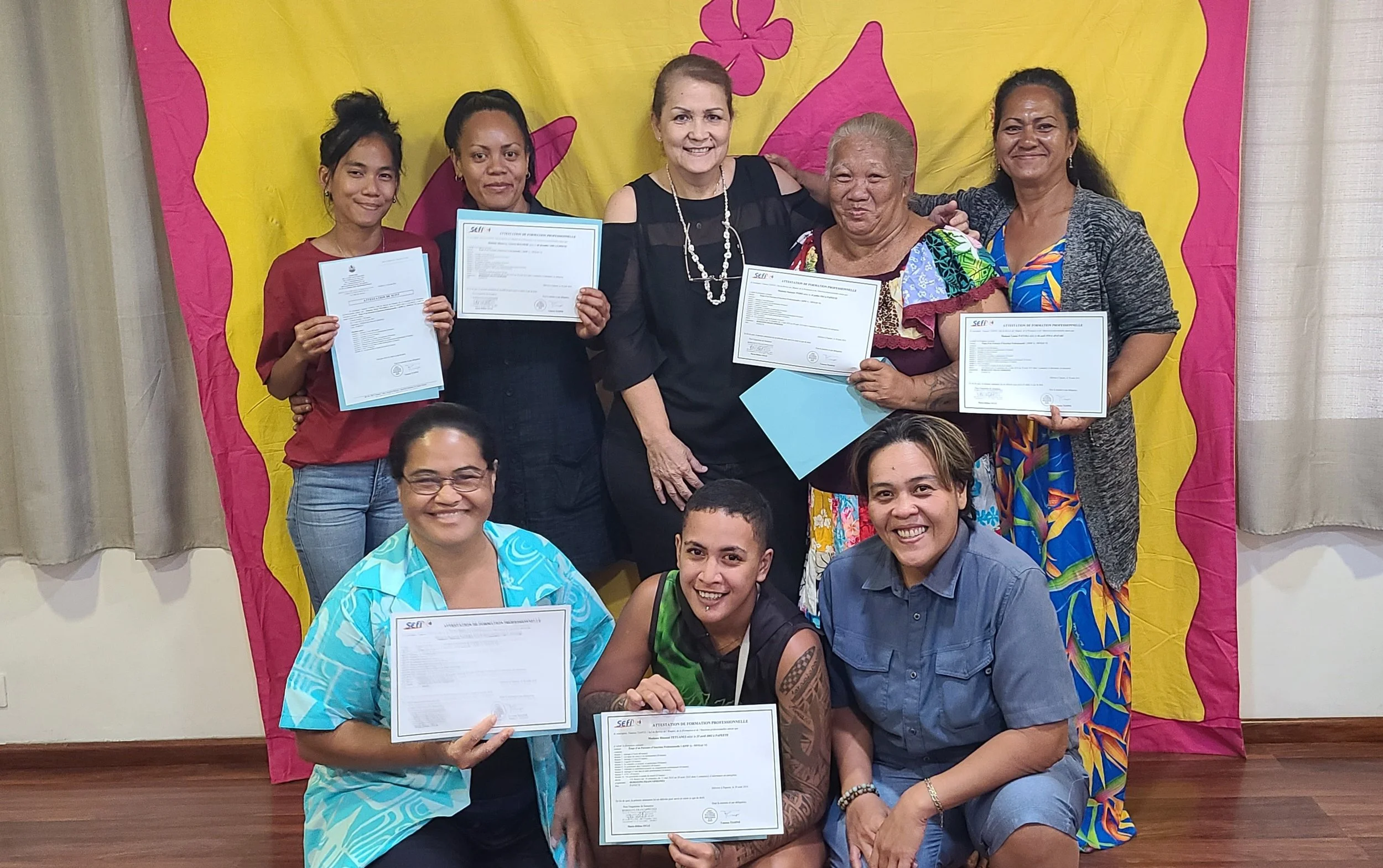 Fin de formation EPIP 1 (SDF) femmes