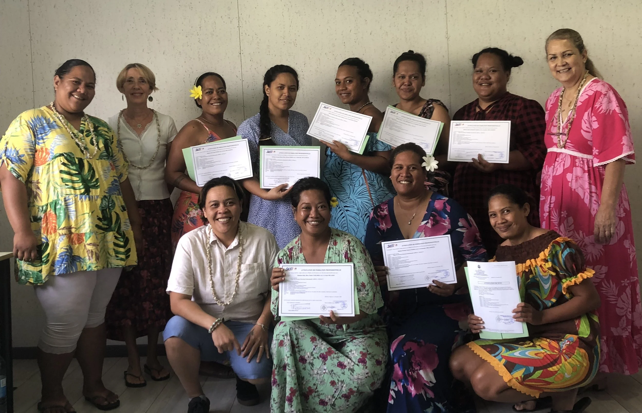 Félicitations aux stagiaires de la formation EPIP 2 femmes