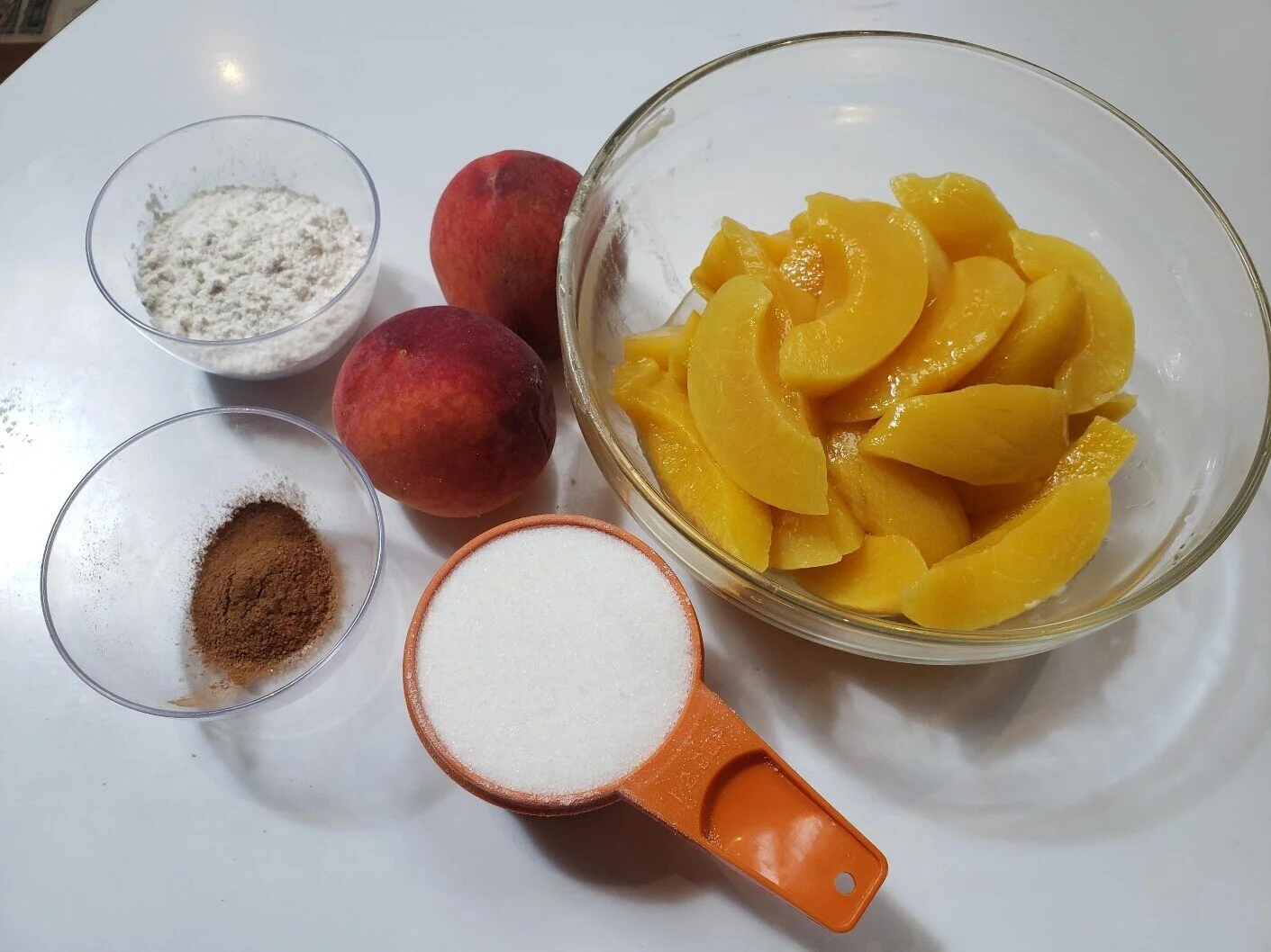 Mom s Peach Torte The Renata Collective