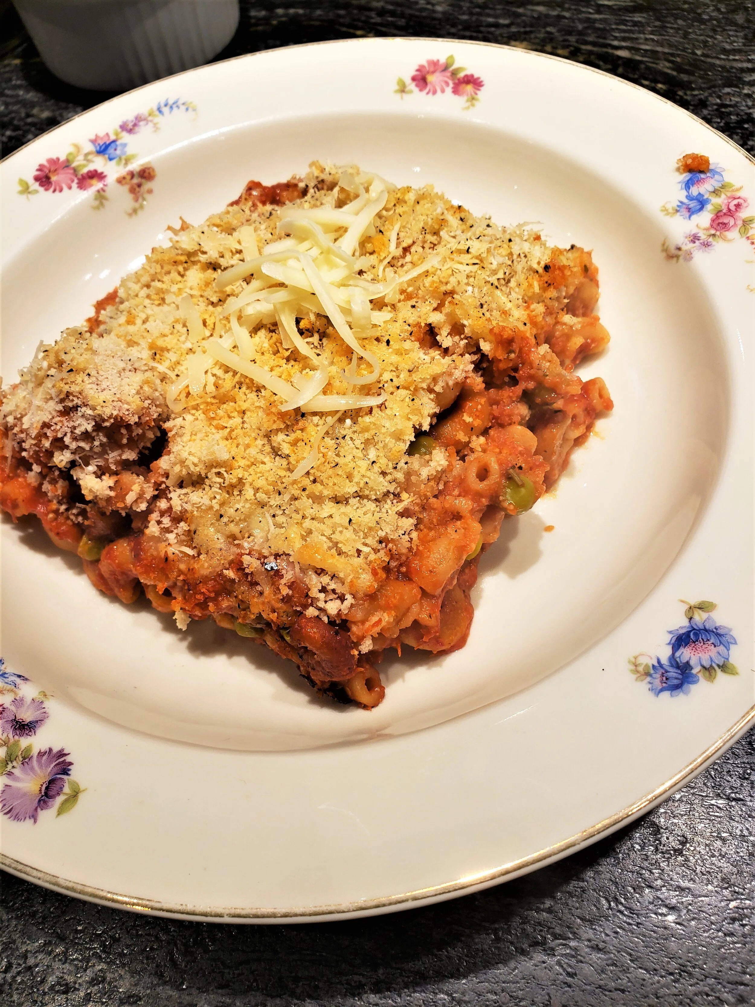 Fast and Fabulous Tomato Chicken Pasta Bake 
