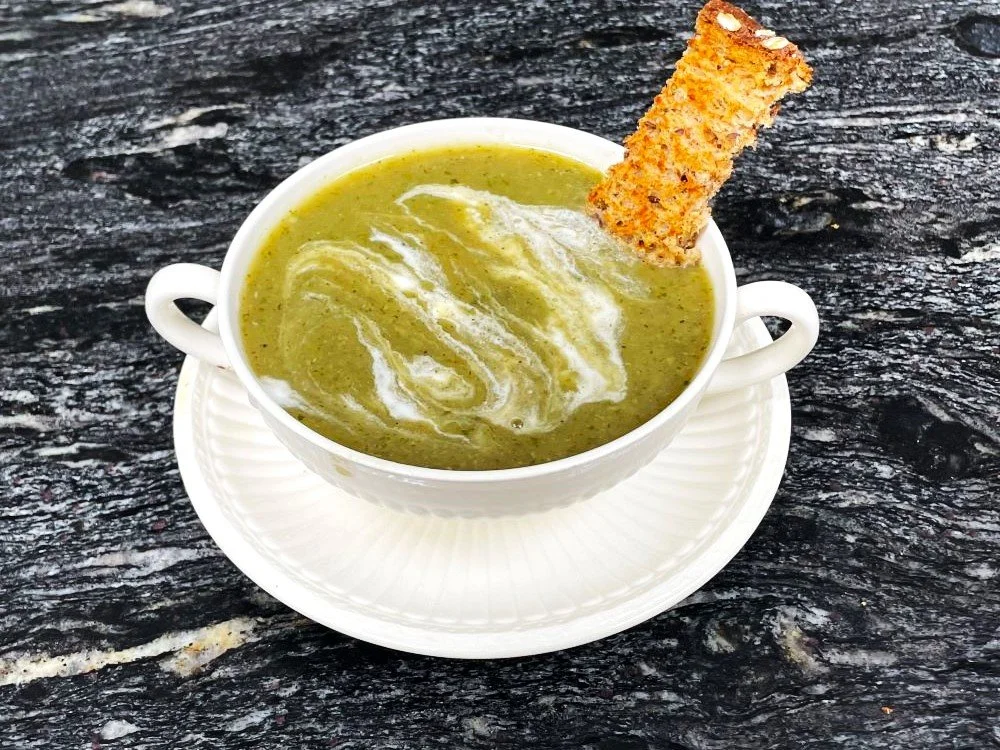 NO Fat Leek & Zucchini Soup