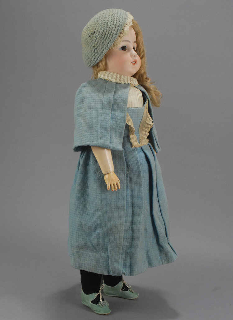 19 Rare German bisque doll, closed mouth mold 949 by Simon & Halbig - Ruby  Lane