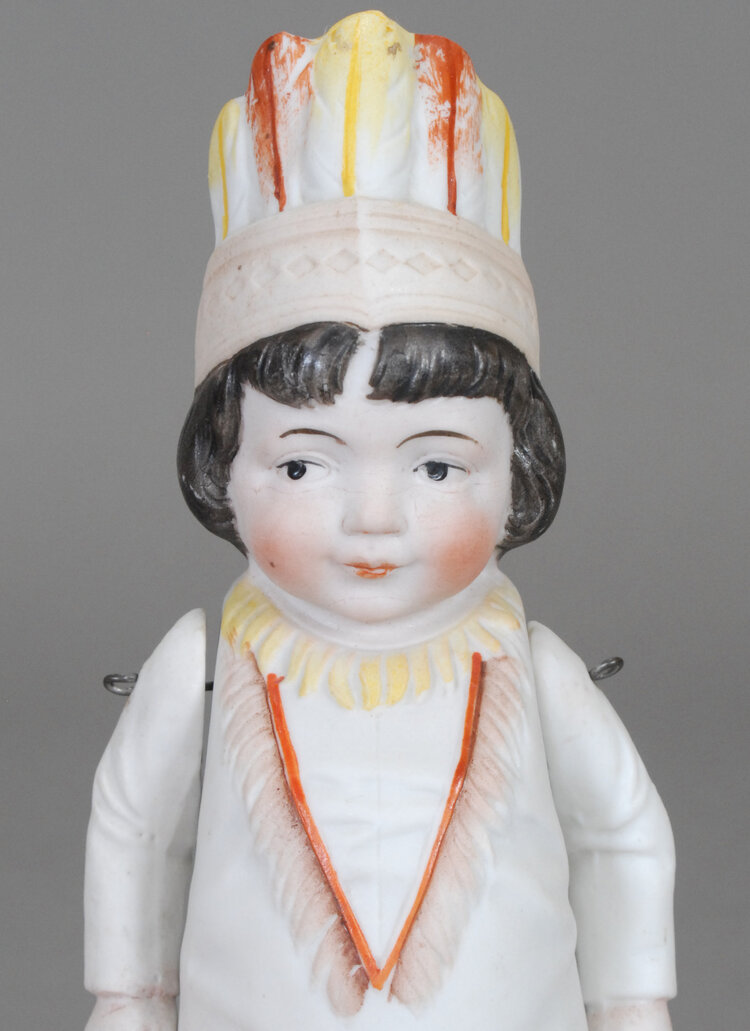 German All-Bisque as Alice in Wonderland — Carmel Doll Shop