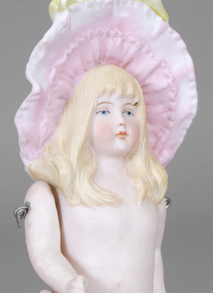 German All-Bisque as Alice in Wonderland — Carmel Doll Shop