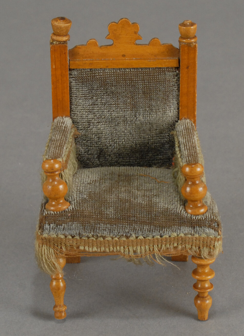 Pair of Straight Back Chairs — Carmel Doll Shop
