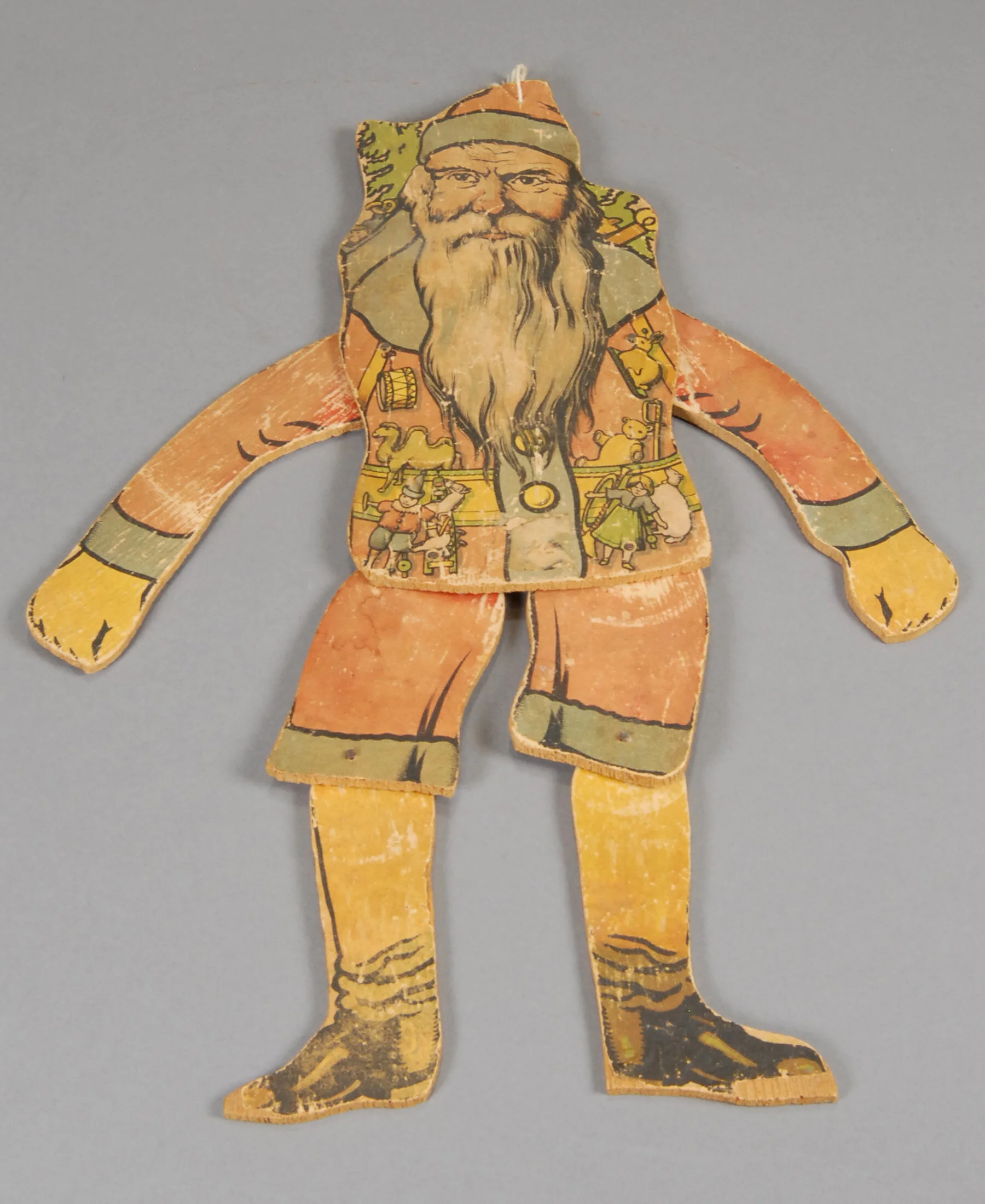 Early St. Nick Jumping Jack — Carmel Doll Shop
