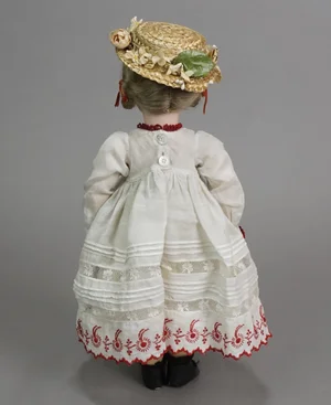 Swaine & Co. Painted-eye Character Child — Carmel Doll Shop