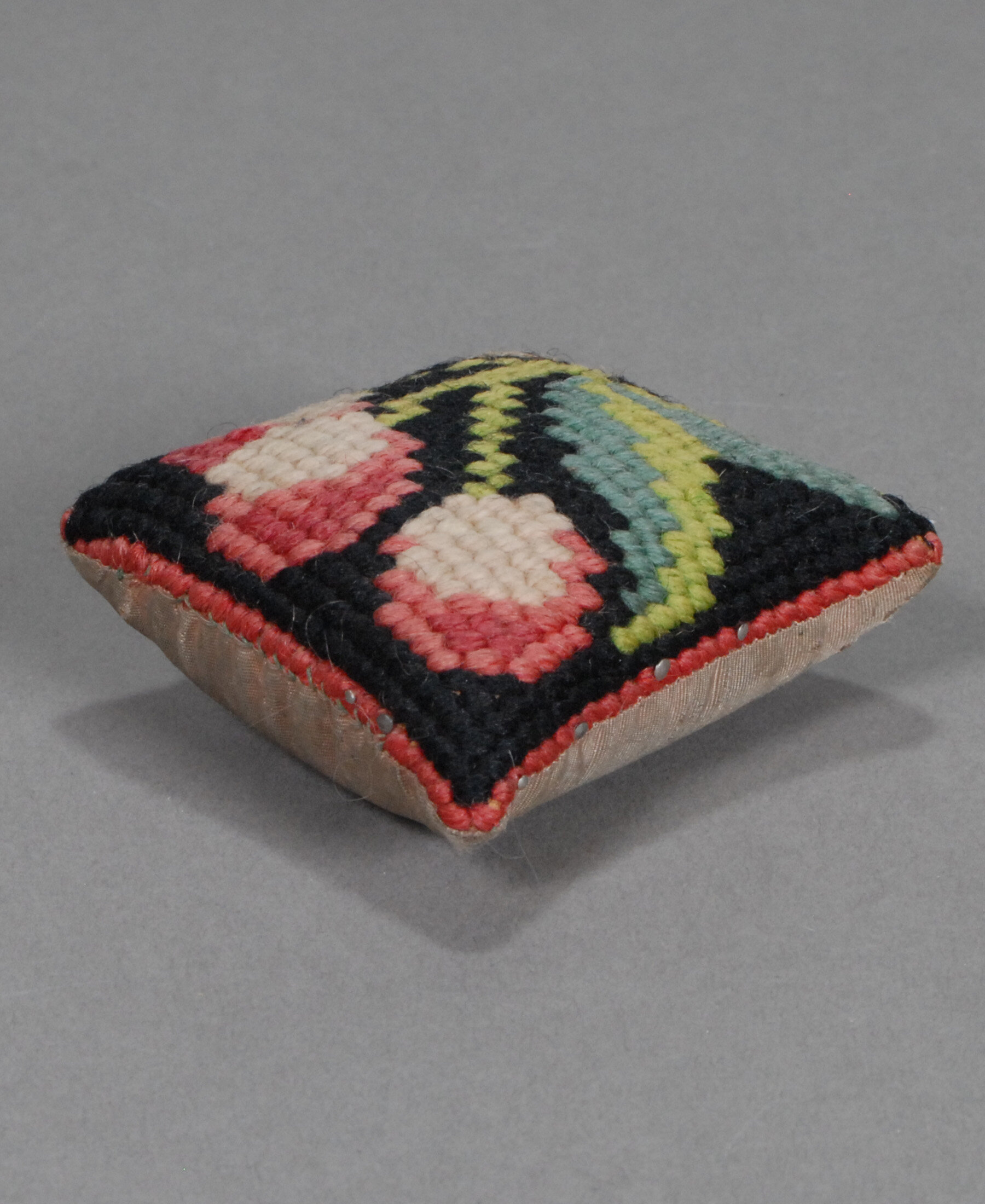 Miniature Needlepoint Cushion — Carmel Doll Shop