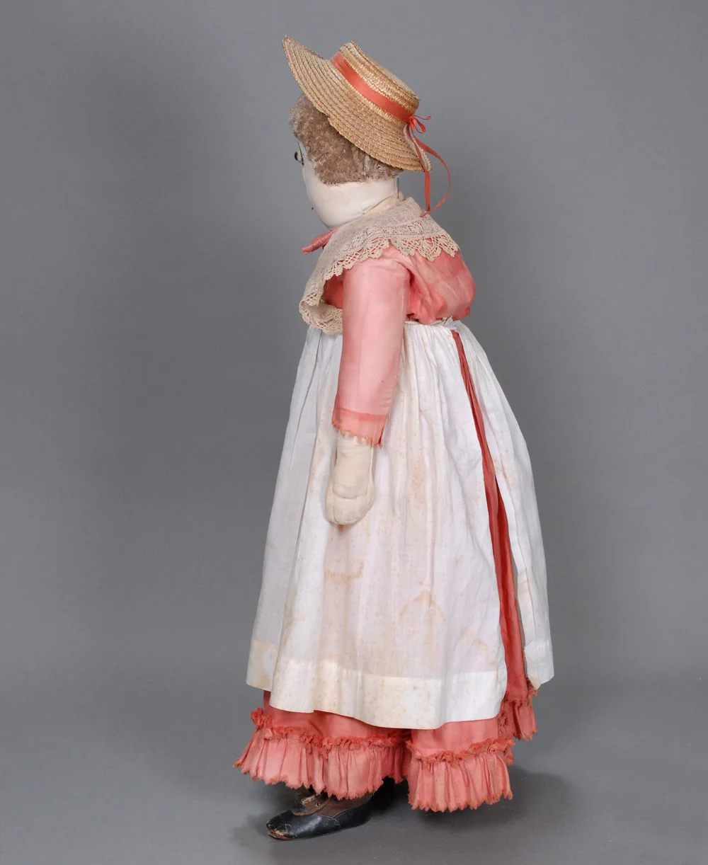 One of a Kind Primitive Cloth Lady  Carmel Doll Shop