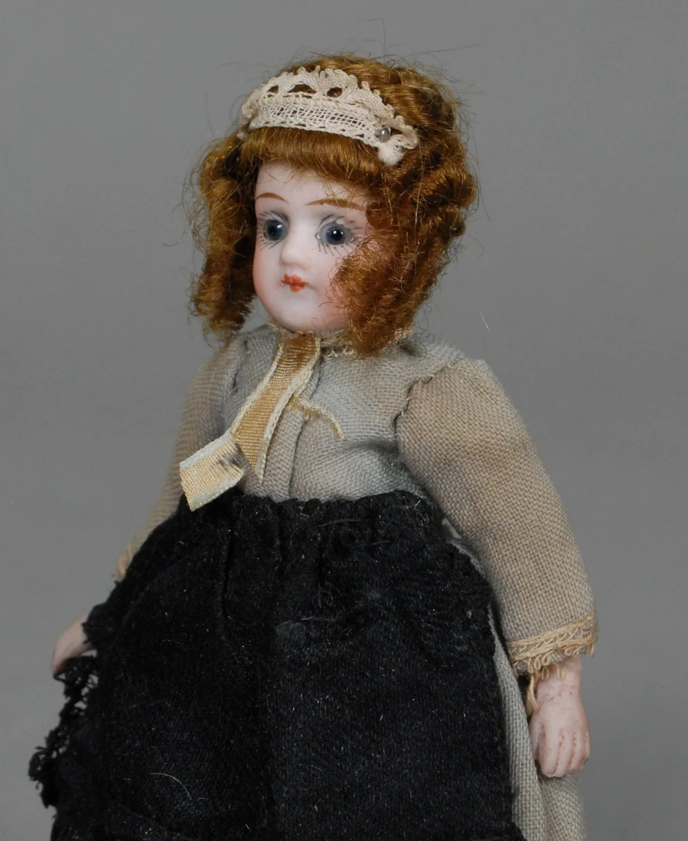All-bisque Child for the Dollhouse — Carmel Doll Shop