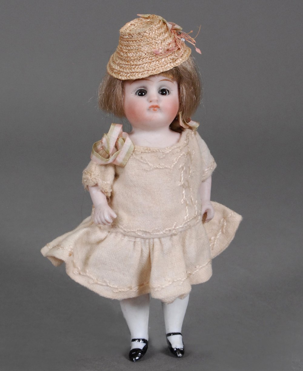 Vintage Bisque Doll 7 girl doll KBH U.S.A.