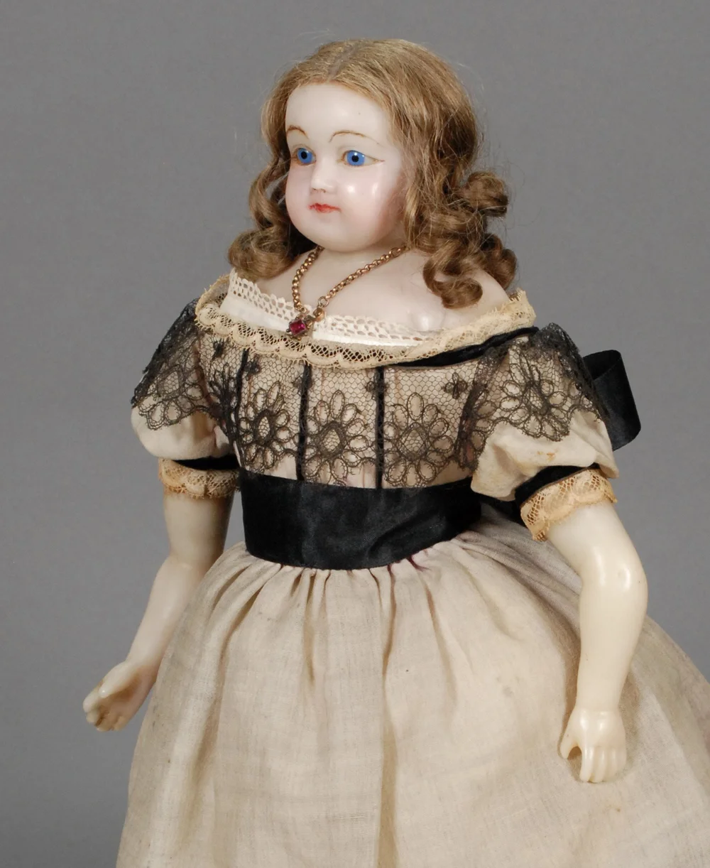 English Poured Wax Child — Carmel Doll Shop