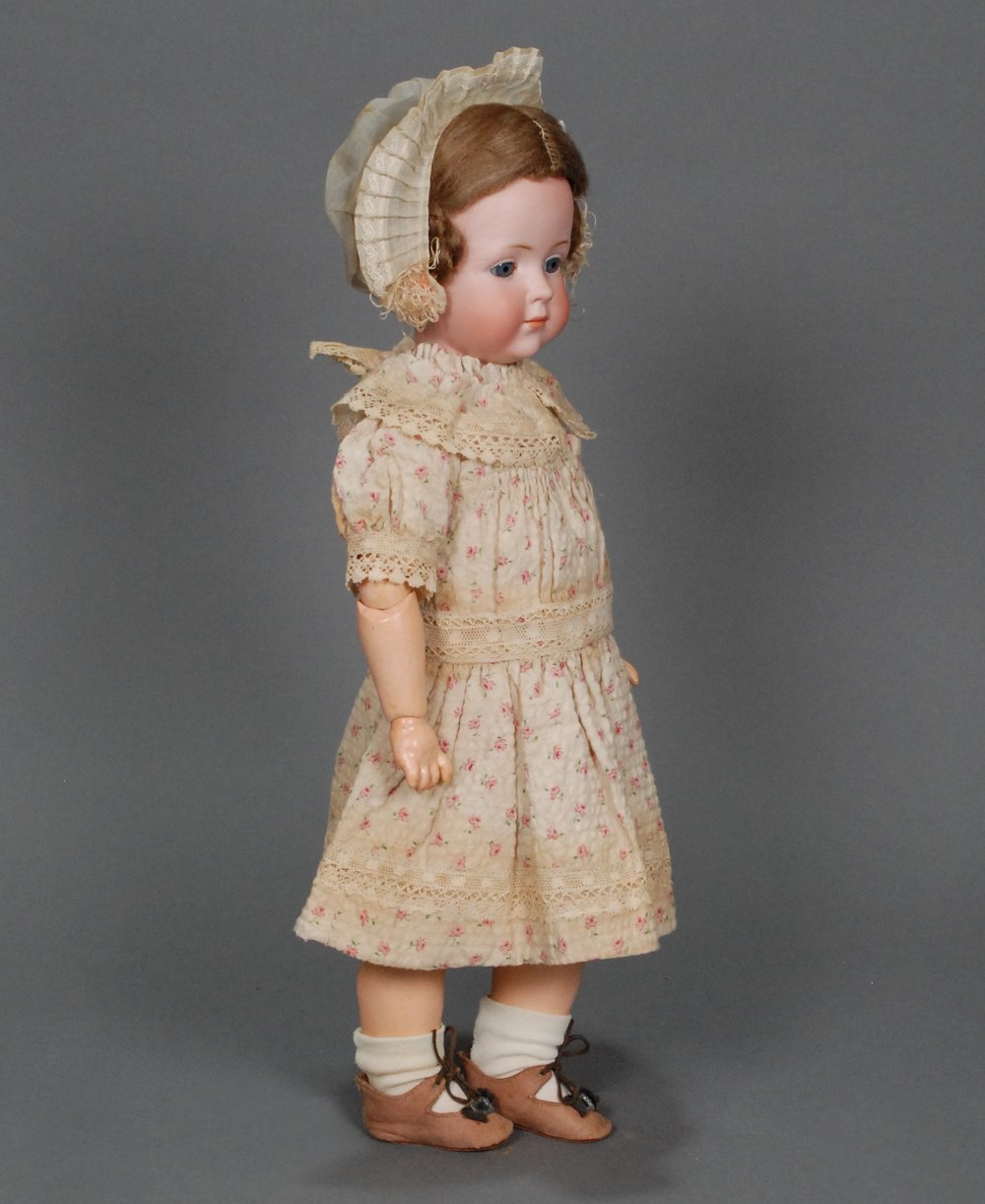 Bisque Doll By Oumlet Hansel & Gretel 10Girl, Original Clothes