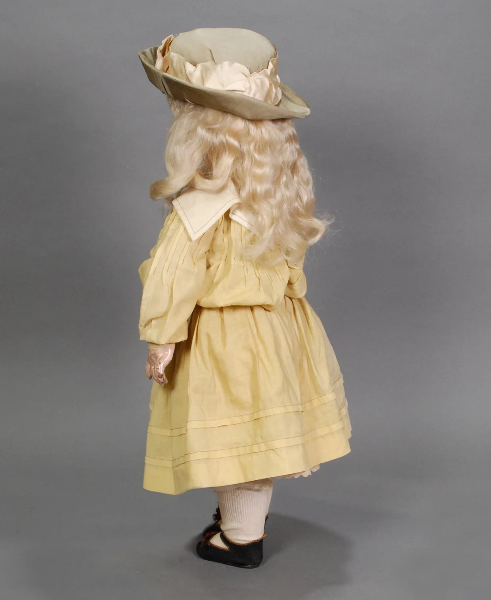 Poupée Ancienne Jumeau 1907 - 60 Cm - France - Collection - Corps En Cuir