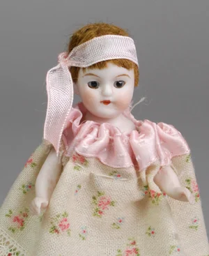 German Flapper Style All-Bisque — Carmel Doll Shop