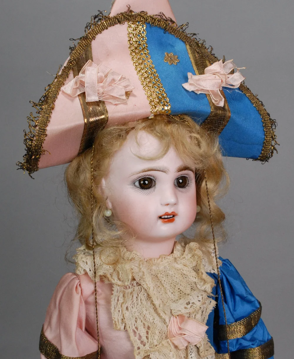 Tete Jumeau as Mademoiselle Polichinelle — Carmel Doll Shop