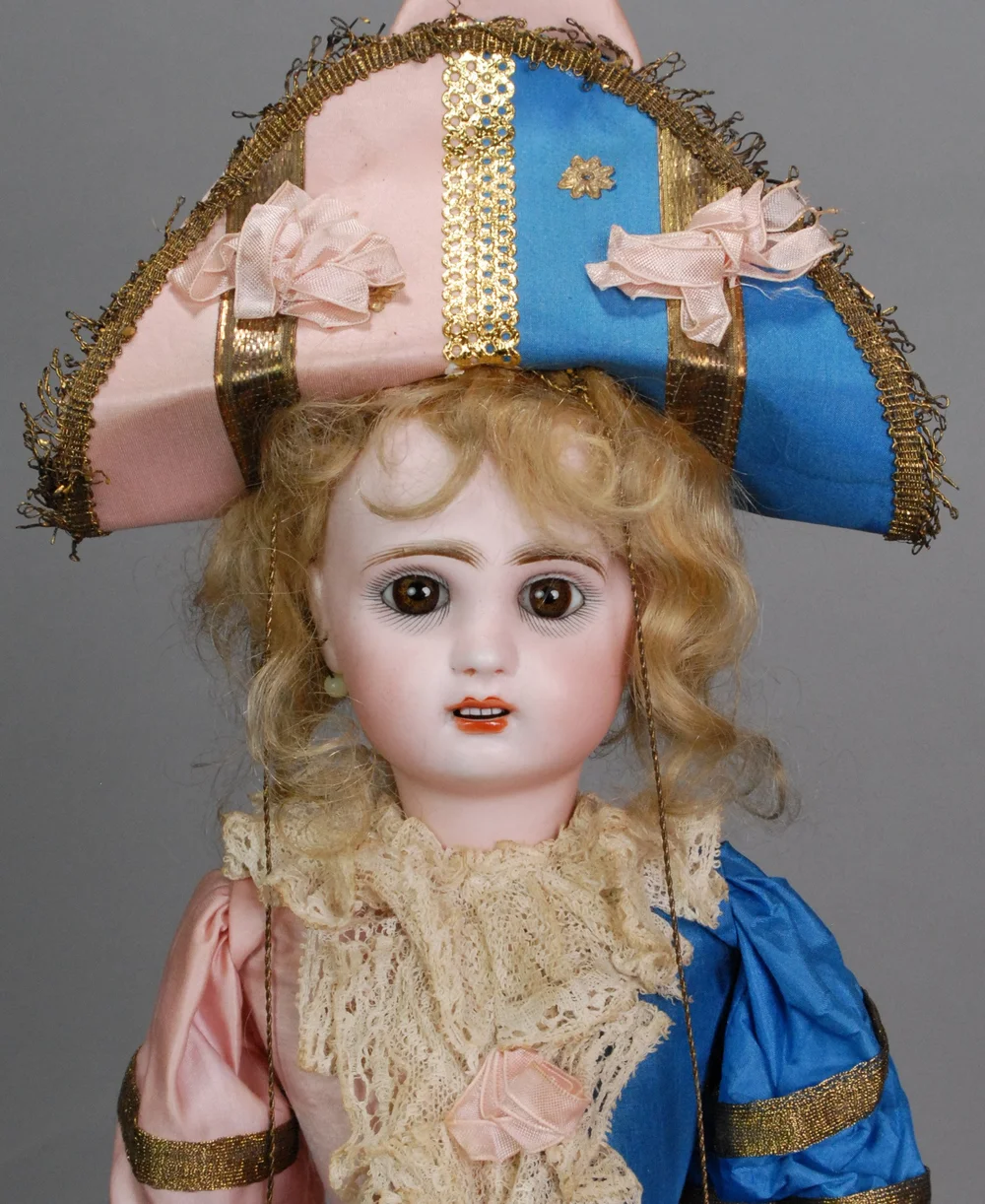 Tete Jumeau as Mademoiselle Polichinelle — Carmel Doll Shop