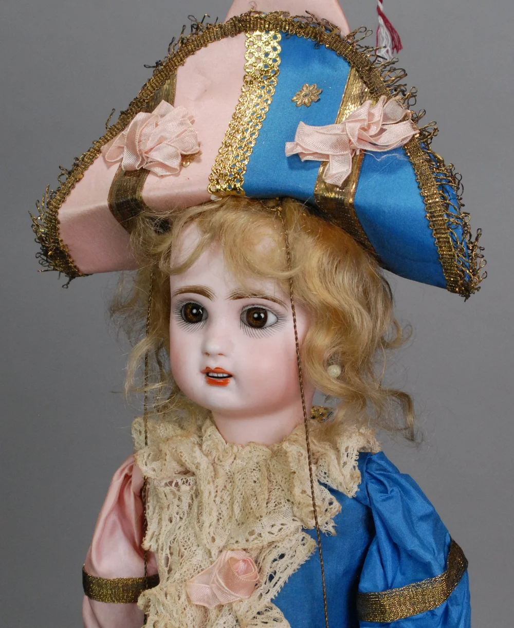 Tete Jumeau as Mademoiselle Polichinelle — Carmel Doll Shop