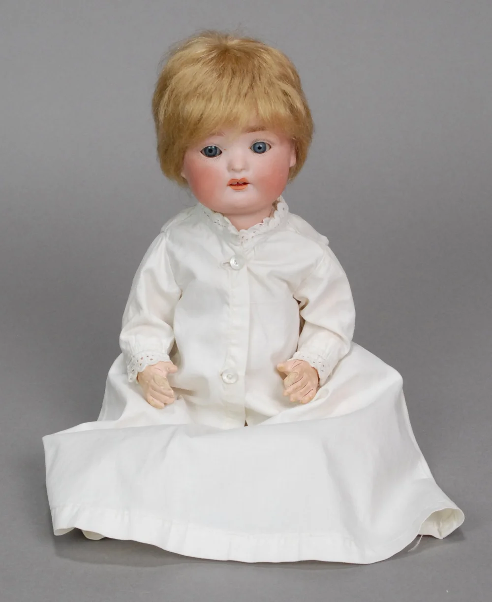 Charming Antique German Schmidt Baby — Carmel Doll Shop
