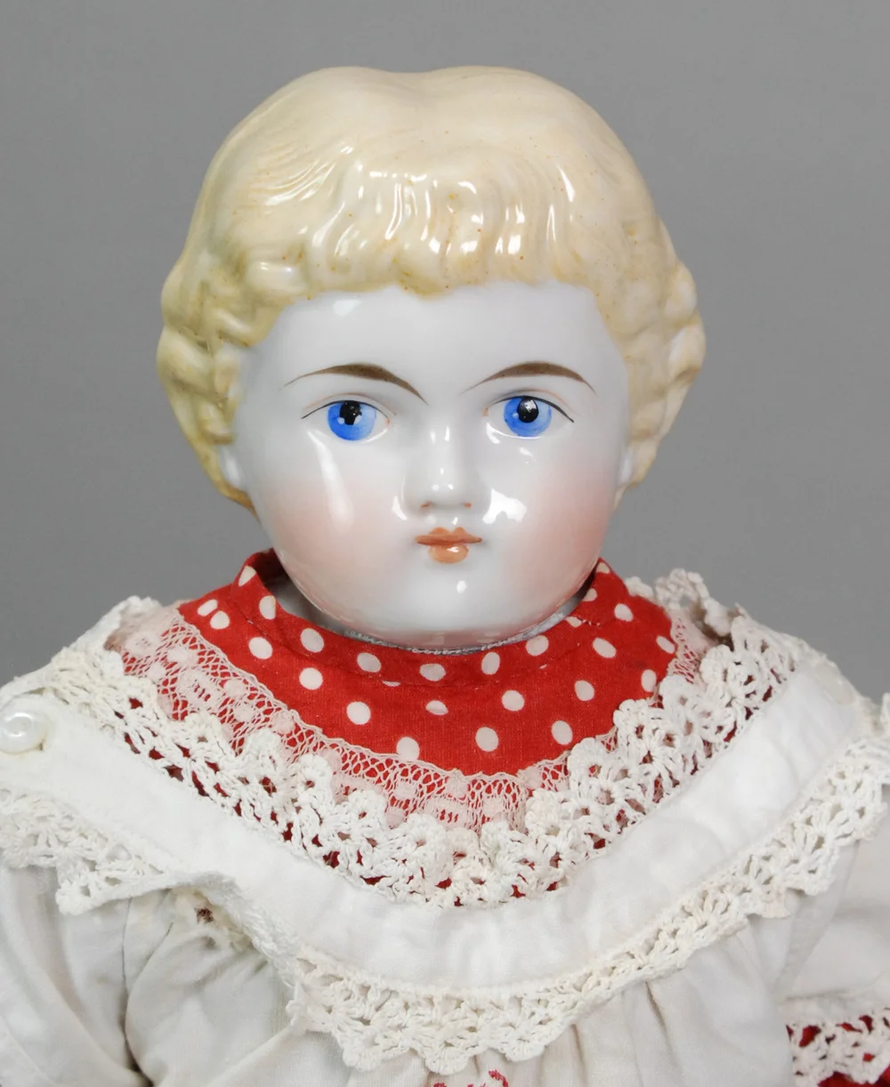 Highland Mary China Head Girl — Carmel Doll Shop
