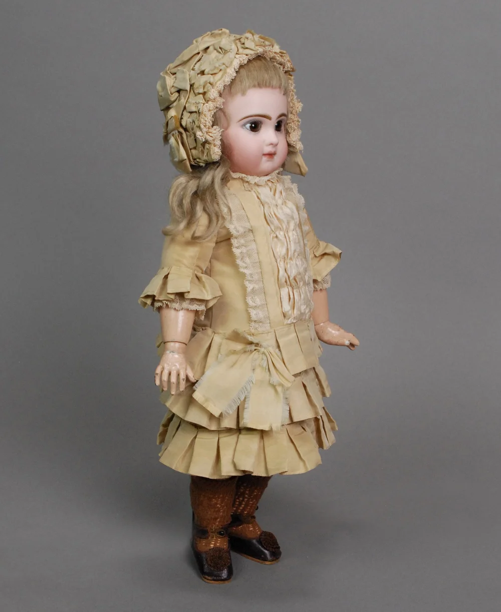 DEPOSE TETE JUMEAU S.G.D.G 60cm ジュモー French 1880's Jumeau Tete Depose Bte S.G.D.G Bisque Doll