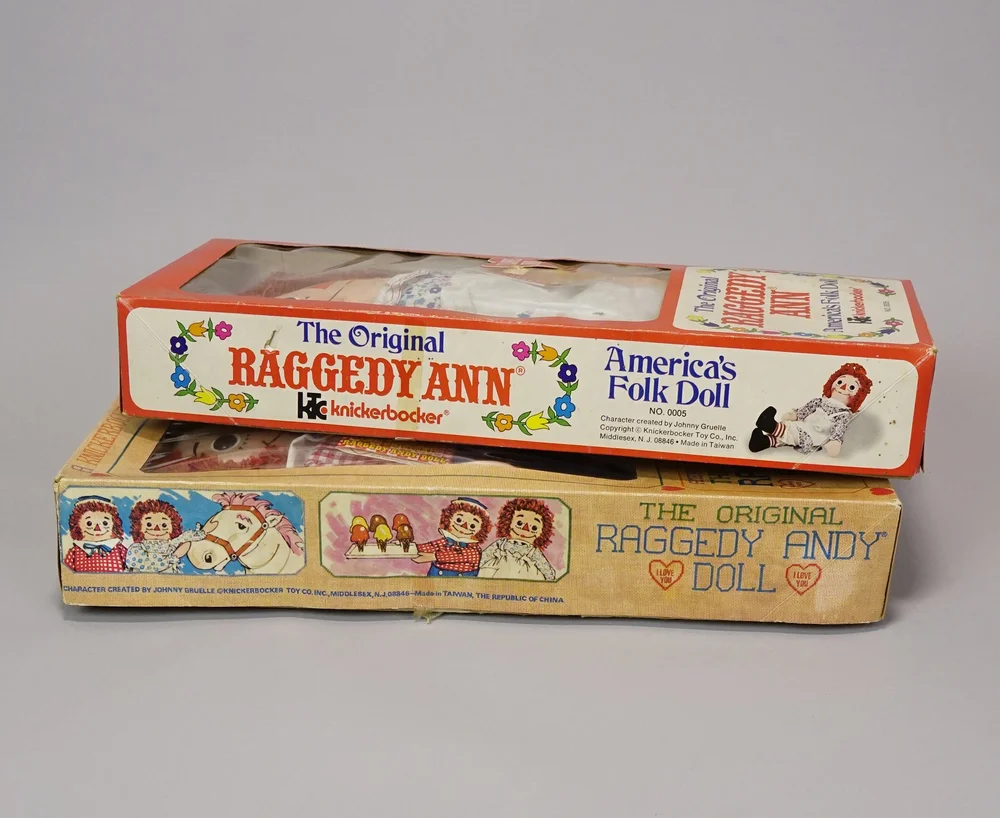Knickerbocker Raggedy Ann, Circa 1960's — Carmel Doll Shop