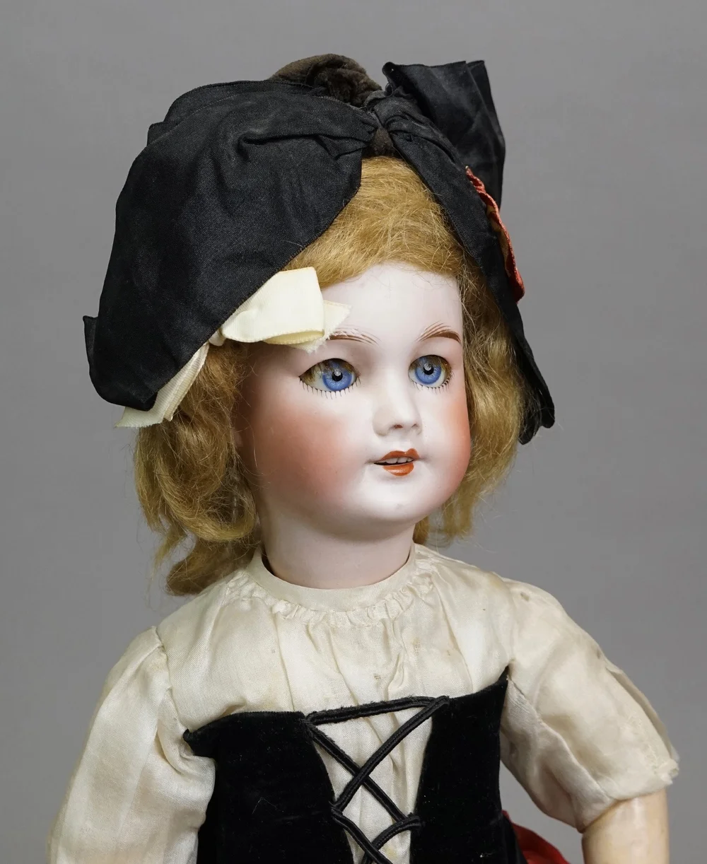 Darling S.F.B.J. Bébé in Alsatian Regional Costume — Carmel Doll Shop