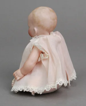 German All-Bisque Baby — Carmel Doll Shop