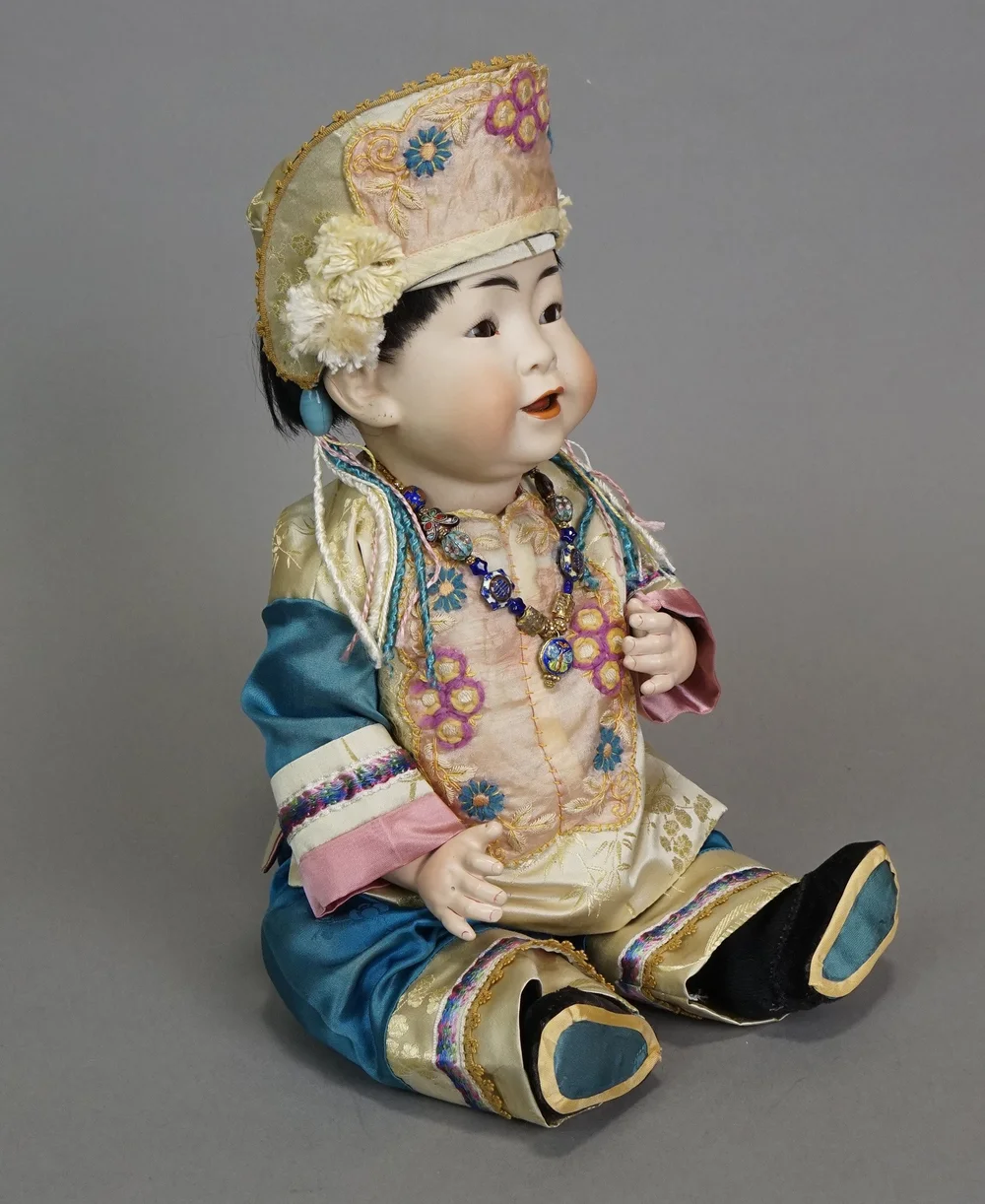 アンティークビスクドール JDケストナー アジアンベビードール243 J. D. Kestner 243 Asian Baby — Carmel Doll Shop