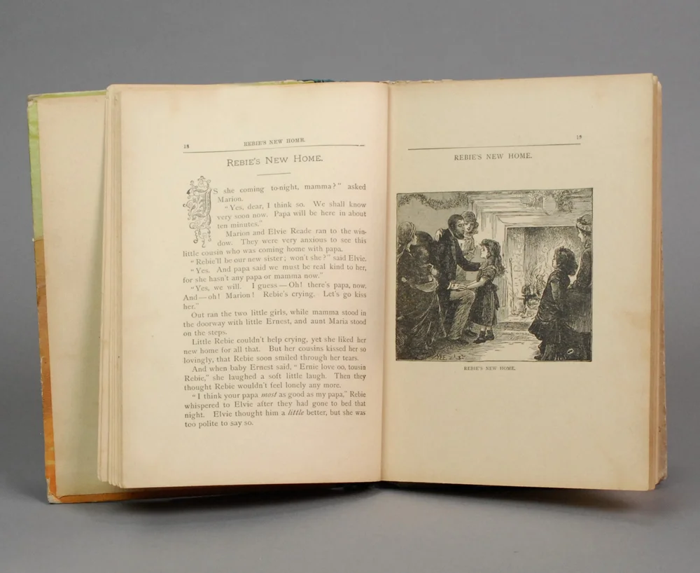 Antique Children's Book Entitled: Happy Children — Carmel Doll Shop