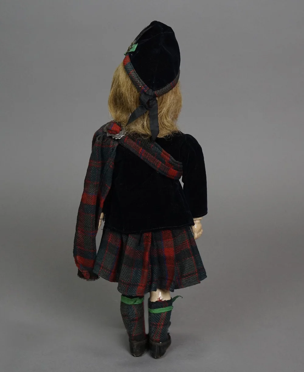 Kley & Hahn Boy in Scottish Dress  Carmel Doll Shop