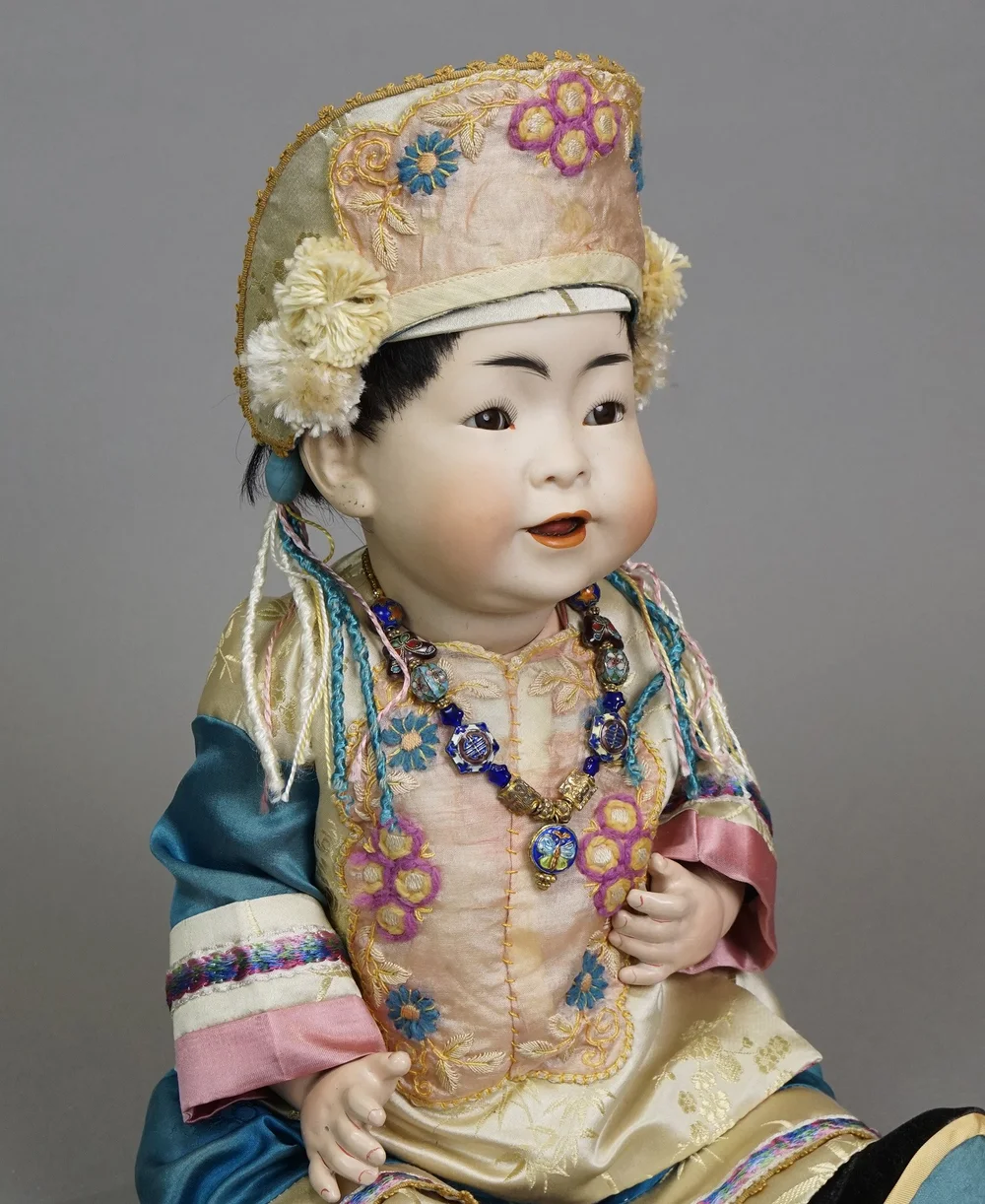 アンティークビスクドール JDケストナー アジアンベビードール243 J. D. Kestner 243 Asian Baby — Carmel Doll Shop