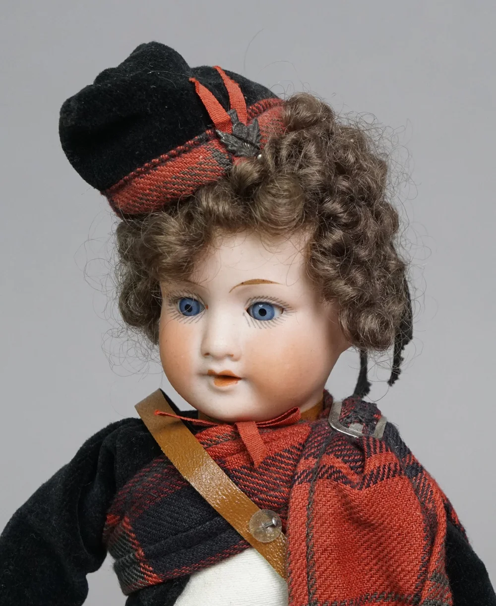 Armand Marseille 390 Boy in Scottish Dress — Carmel Doll Shop