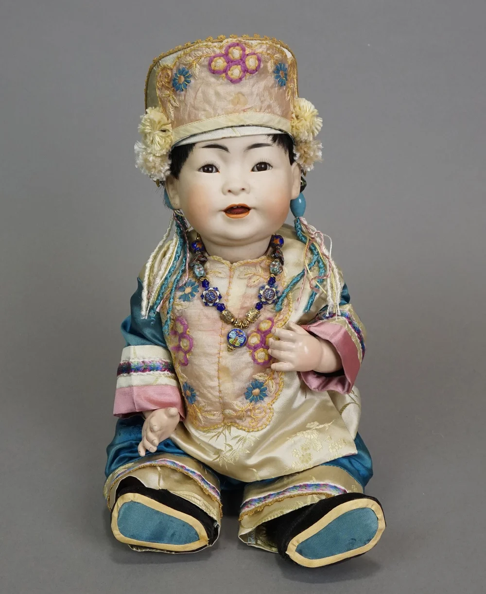 アンティークビスクドール JDケストナー アジアンベビードール243 J. D. Kestner 243 Asian Baby — Carmel Doll Shop