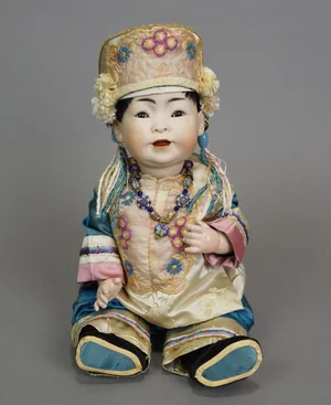 アンティークビスクドール JDケストナー アジアンベビードール243 J. D. Kestner 243 Asian Baby — Carmel Doll Shop