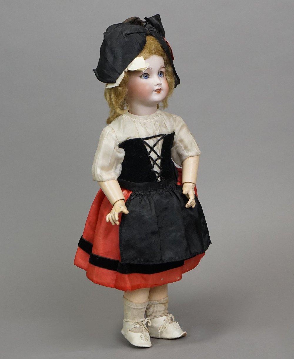 Darling S.F.B.J. Bébé in Alsatian Regional Costume — Carmel Doll Shop